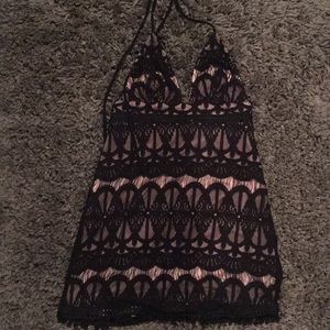 Black Lace Dress